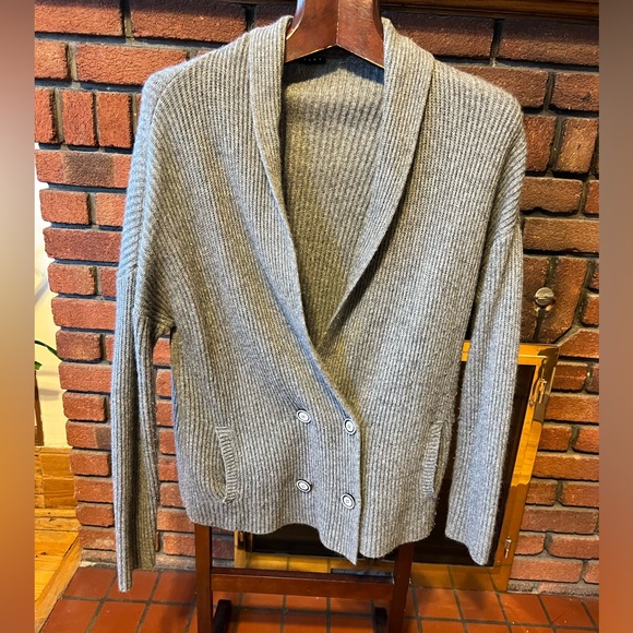 Sisley Paris oversized fine merino wool sweater size L - Picture 2 of 6